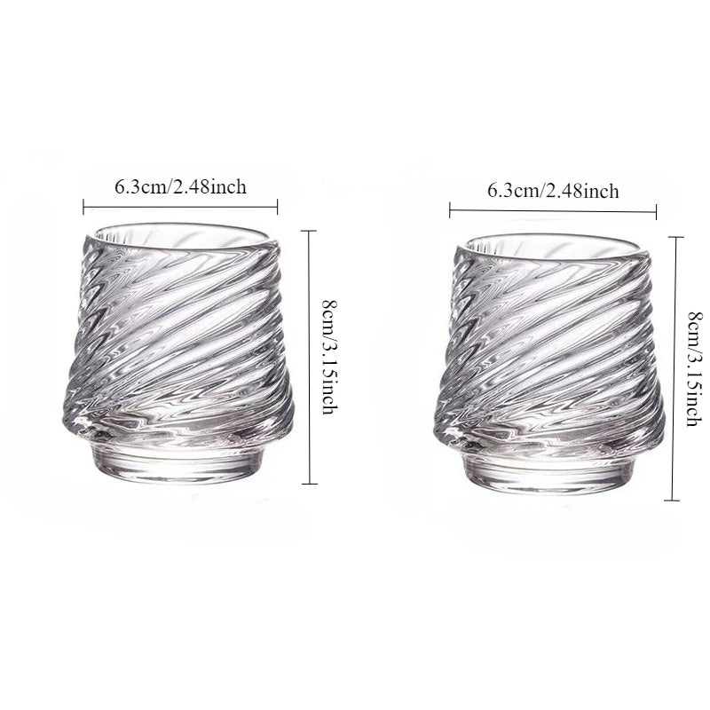 Verres whisky relief luxe style classique lot 2