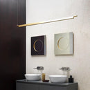 Skandinavische lineare LED-Pendelleuchte Compendium lang