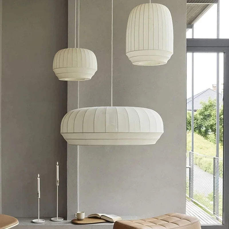 suspension en tissu minimaliste pour un éclairage créatif intérieur - vue 3 sur 9