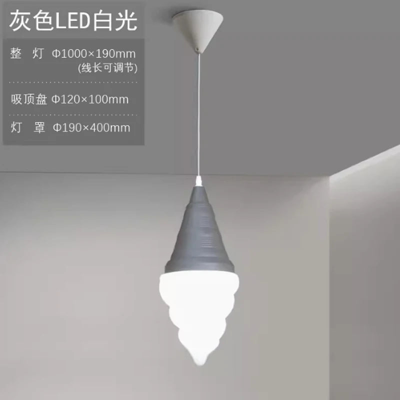 suspension créative en forme de crème glacée moderne - vue 14 sur 15