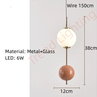 Moderne Pendelleuchte aus Glas für stilvolle Wohnraumgestaltung - vue 11 sur 12