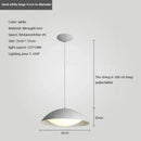 Moderne Pendelleuchte aus minimalistischem Eisen für den Innenbereich