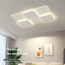 Plafond moderne à LEDs Lustre lampe pour salon salle à manger chambre balcon décor à la maison intérieur Intelligent luminaire Lustre