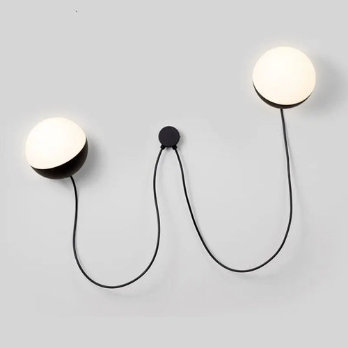 Nordische Glas-Wandleuchte für elegante Innendekoration - vue 8 sur 8