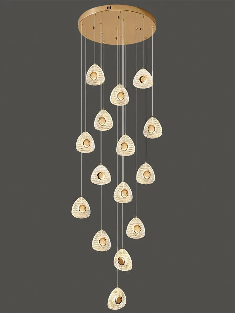 suspension design en acrylique pour intérieur moderne et loft - vue 5 sur 20