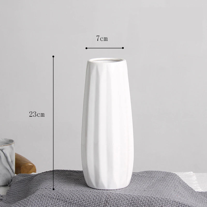 vase en céramique pour fleurs décoration intérieure et bureau - vue 17 sur 18