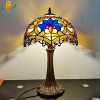 lampe à poser style tiffany pour décoration nostalgique et cadeaux