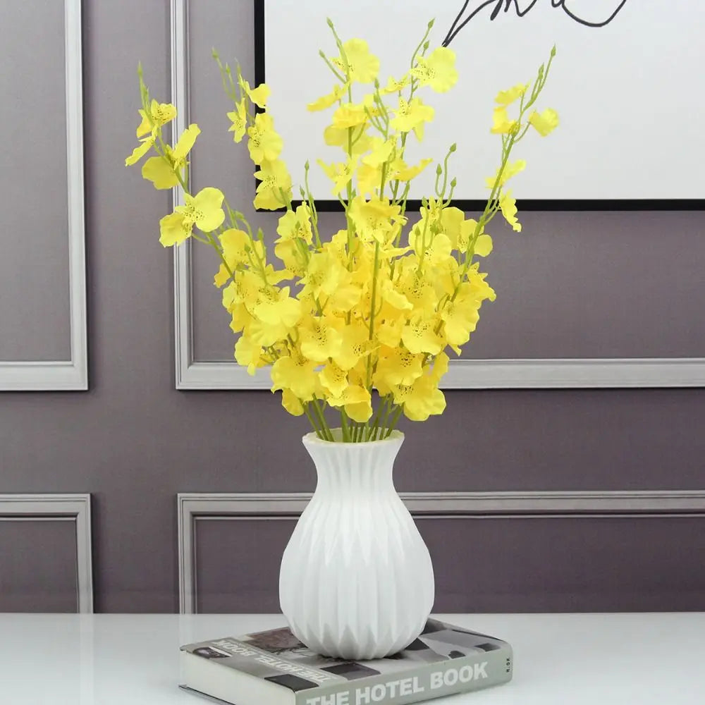 pot à fleurs moderne en plastique pour décoration nordique - vue 5 sur 9