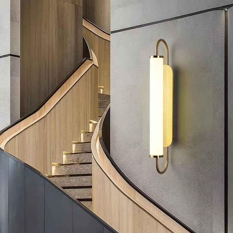 applique murale led moderne en acrylique pour décor intérieur - vue 3 sur 7