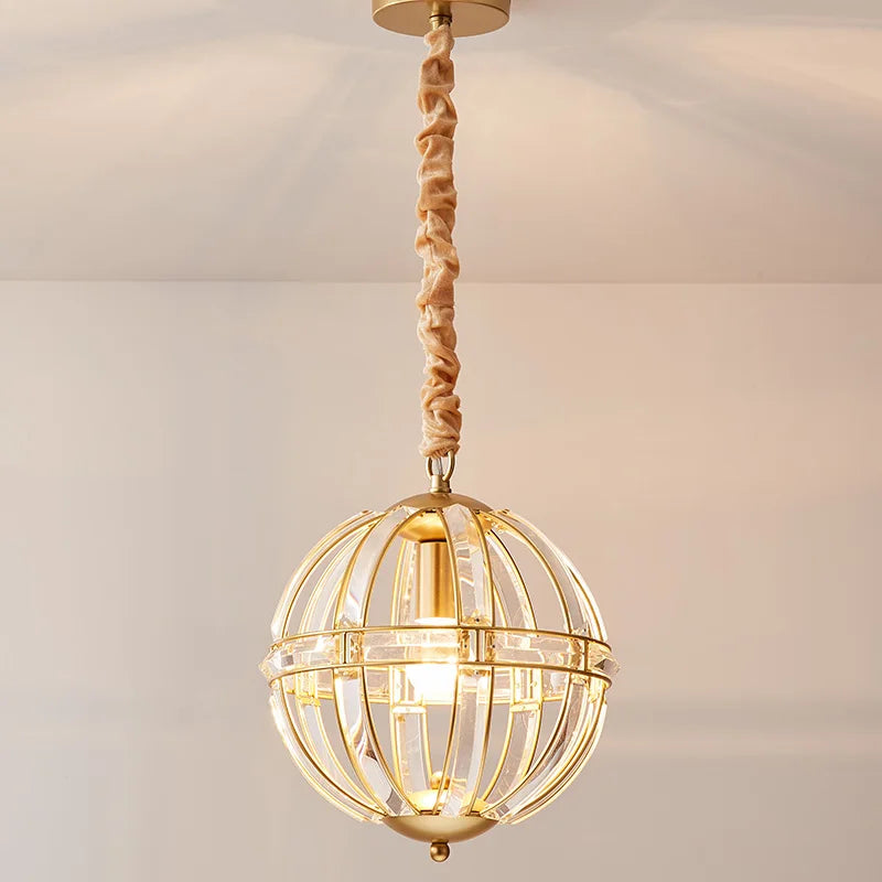 suspension moderne à led pour décoration intérieure luxe - vue 5 sur 7