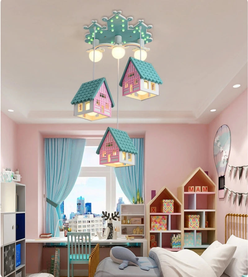 lustre pour enfant décorations de noël suspension - vue 4 sur 8