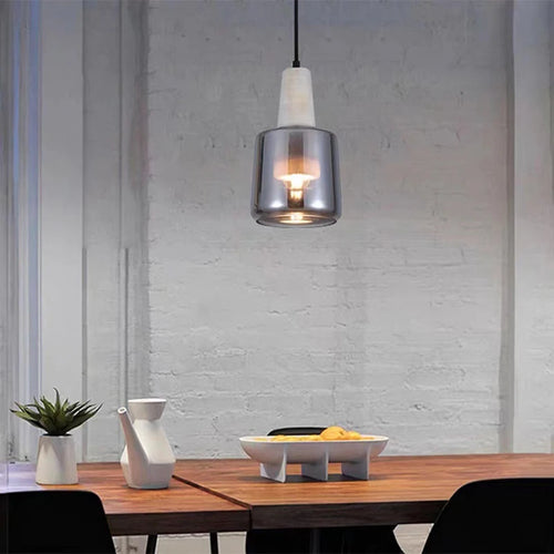 Marbre E27 LED suspension moderne nordique lampe suspendue lustres éclairage intérieur décor à la maison bar salon chambre luminaire