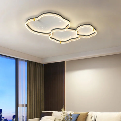 plafonnier led moderne élégant pour décoration intérieure raffinée