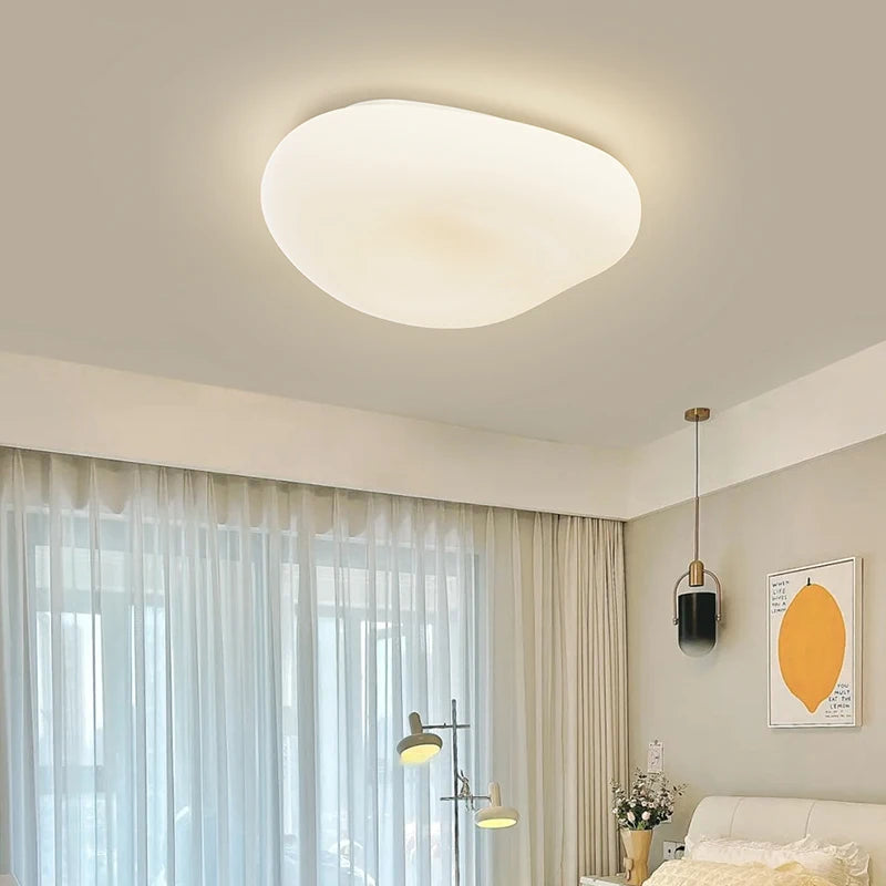 Plafonnier style moderne simple ensemble de lampes minimaliste - vue 5 sur 20