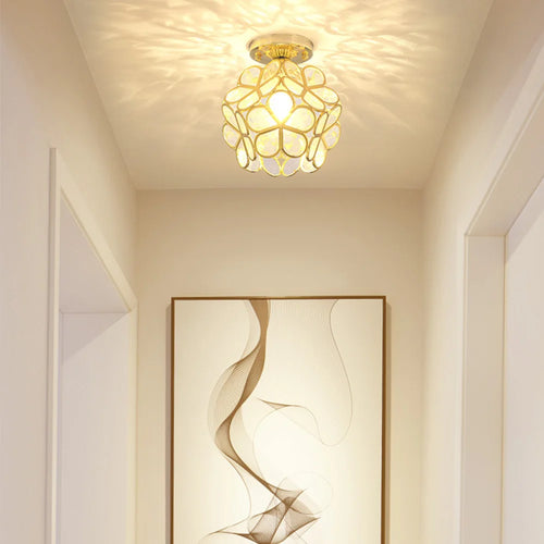 Moderne LED-Deckenleuchte aus Acryl für helle Innenräume - vue 7 sur 6