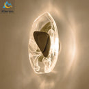 Applique murale LED en cristal simples et modernes