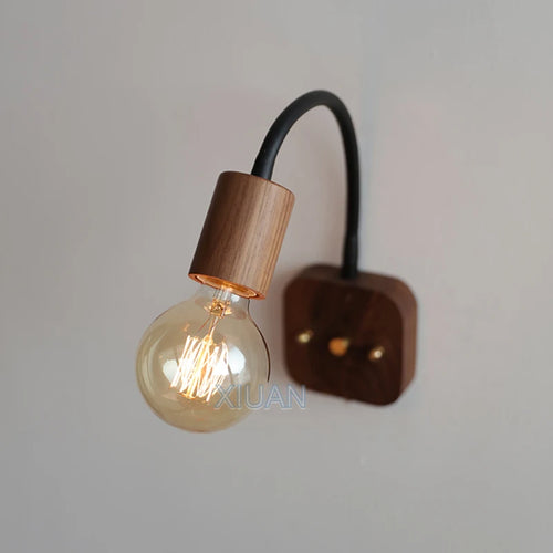 Wandleuchte Wabi Sabi Retro-Stil mit 360-Grad-Flexarm - vue 6 sur 7