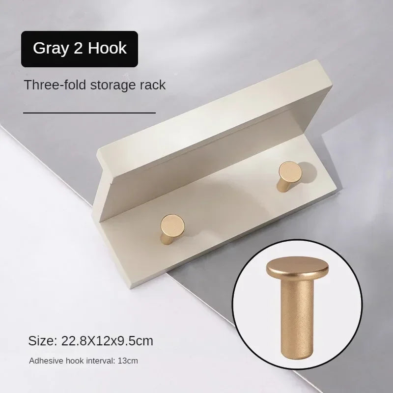porte-manteau mural en bois pour rangement créatif et pratique - vue 15 sur 15