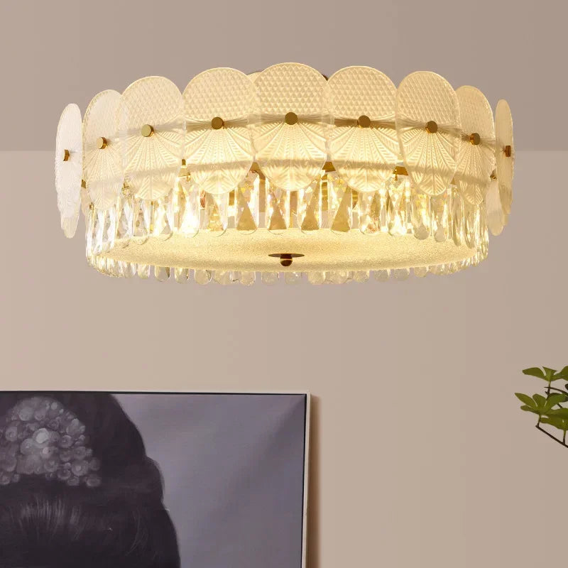 suspension moderne en cristal design pour intérieur élégant - vue 4 sur 9