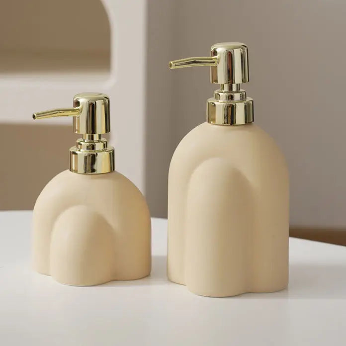 distributeur de savon en céramique portable pour shampoing et eau - vue 5 sur 21