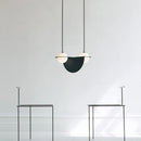 Kreative minimalistische Pendelleuchte mit geometrischem Design für Geschäftsräume