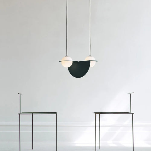 Kreative minimalistische Pendelleuchte mit geometrischem Design für Geschäftsräume