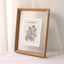 Wall-Hanging, Desktop Solid Wood Photo Frame Transparent Acrylic Frame For Framing Photos, Paintings, Posters, Certificates