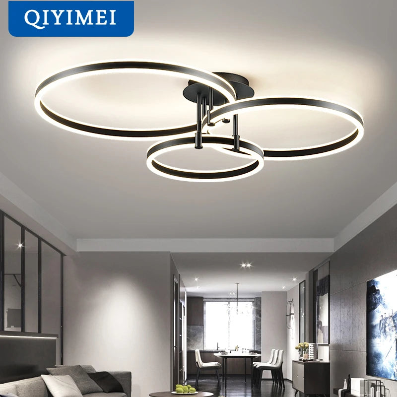 lustre led en acrylique avec lumières haut et bas - vue 3 sur 14