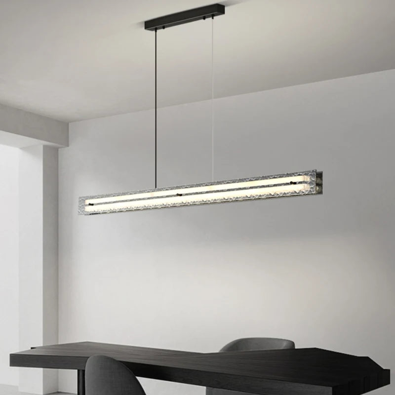 suspension led design moderne pour intérieur élégant - vue 4 sur 9