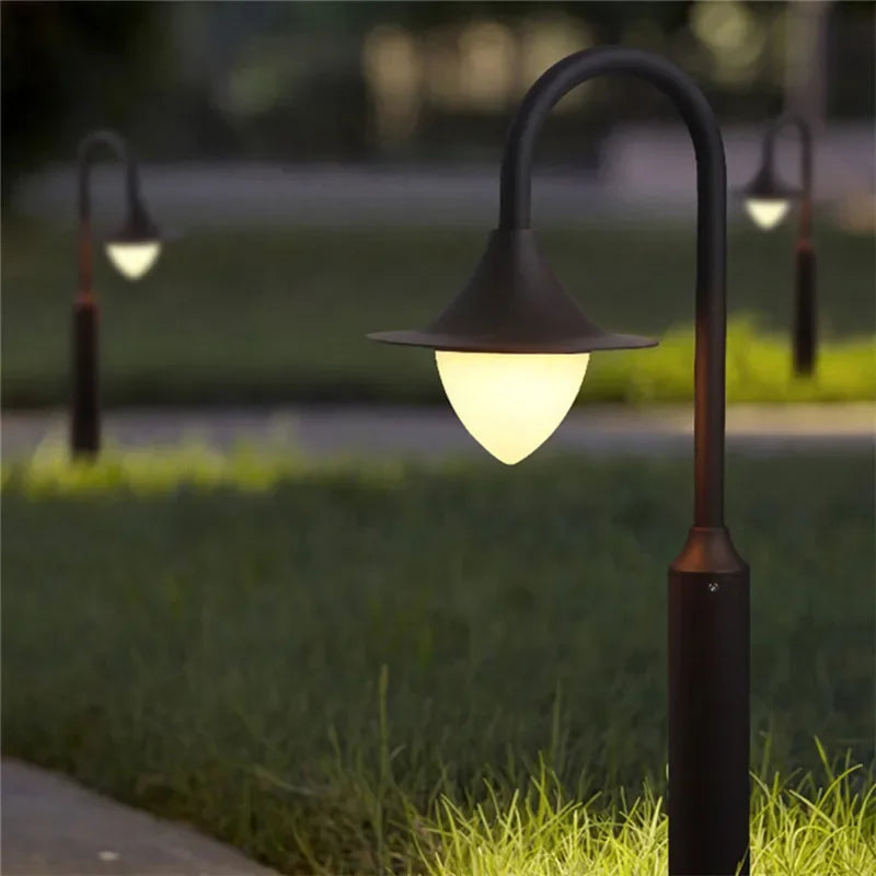 Moderne LED-Außenleuchte für Garten und Hof - vue 3 sur 47