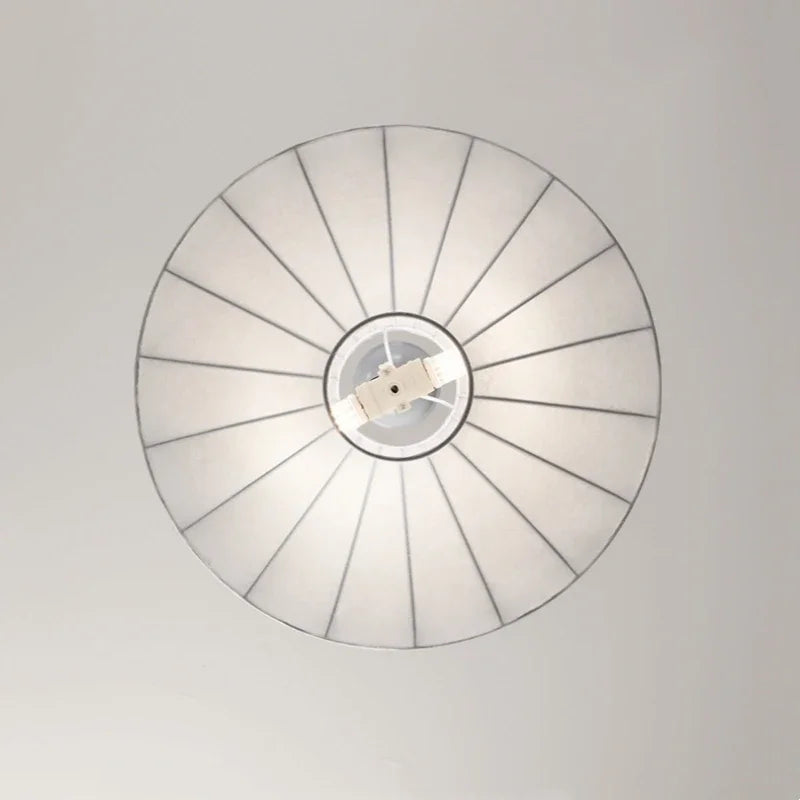suspension design wabi sabi en soie pour décoration intérieure - vue 7 sur 8