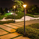 Solar-LED-Stehleuchte für Garten und Außenwege