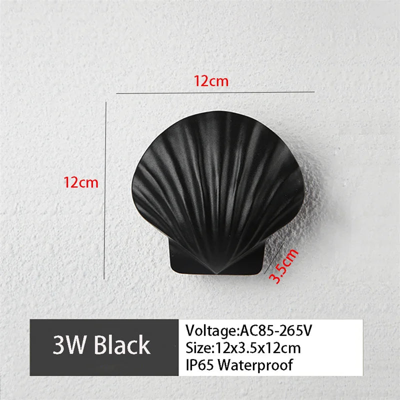 applique murale led design moderne étanche pour extérieur jardin - vue 6 sur 10