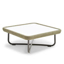 ensembles de meubles de jardin naturels avec coussins luxueux