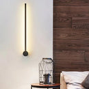 Minimalistische LED-Wandleuchte Lange Ausführung Zur Dekoration Und Innenbeleuchtung