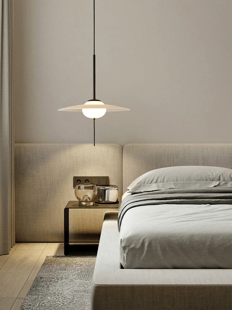 lustre moderne danois design ufo pour ambiance luxueuse - vue 4 sur 8