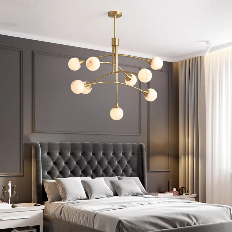 suspension moderne créative en fer pour décoration intérieure - vue 4 sur 8