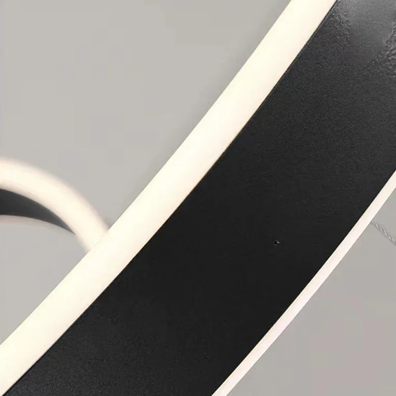 lustre à led moderne design pour décoration intérieure élégante - vue 10 sur 9