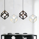 lampe suspendue industrielle rétro en fer pour intérieur