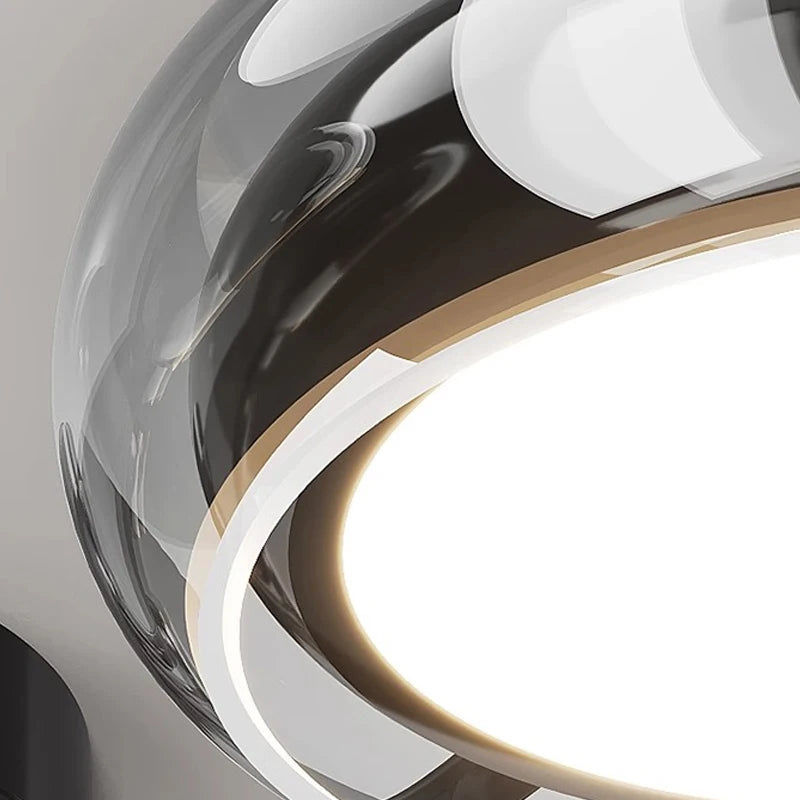 Moderner rechteckiger LED-Design-Deckenleuchte für den Innenbereich - vue 5 sur 9