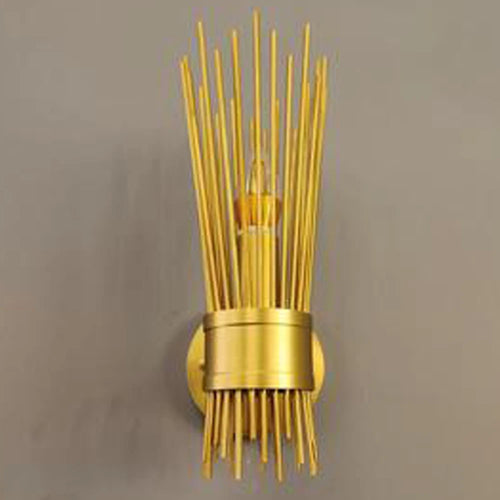 Luxuriöse Wandleuchte Design aus antikem Metall für elegantes Interieur - vue 5 sur 8