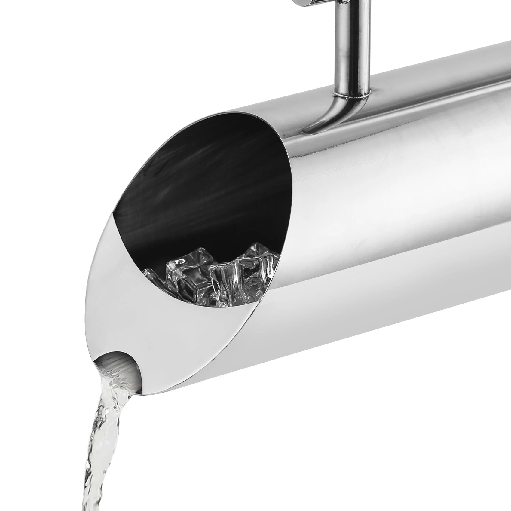 Pichet eau inox moderne poignée isolante protège bec - vue 6 sur 7