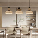 lustre wabi sabi minimaliste led pour restaurant bar