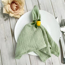 Serviette de table coton style coréen lot 10