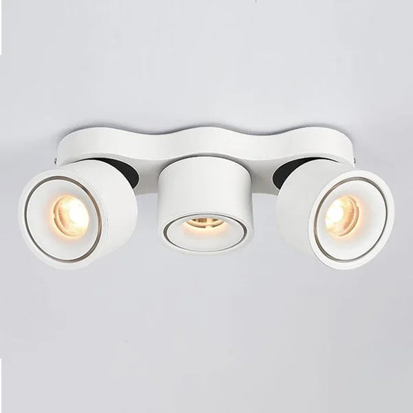 spots led rotatifs pliables à intensité variable pour éclairage intérieur - vue 9 sur 8