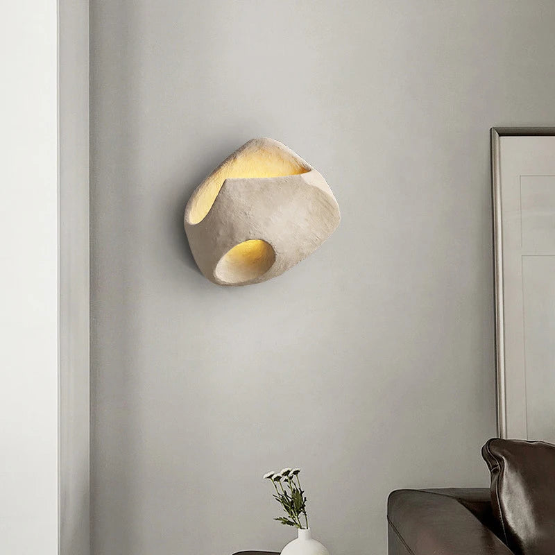 Wandleuchte aus Zement im Art-déco-Stil für kreative Atmosphäre - vue 4 sur 9