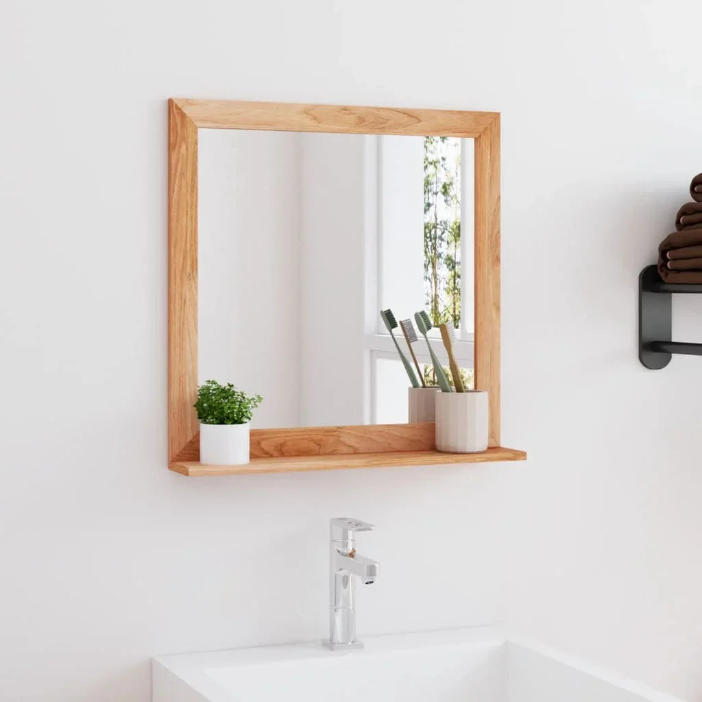 miroir mural en bois massif pour décoration intérieure - vue 8 sur 7
