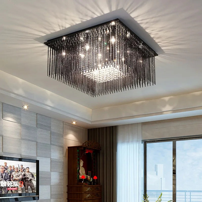 Plafonnier en verre design moderne pour un éclairage élégant intérieur