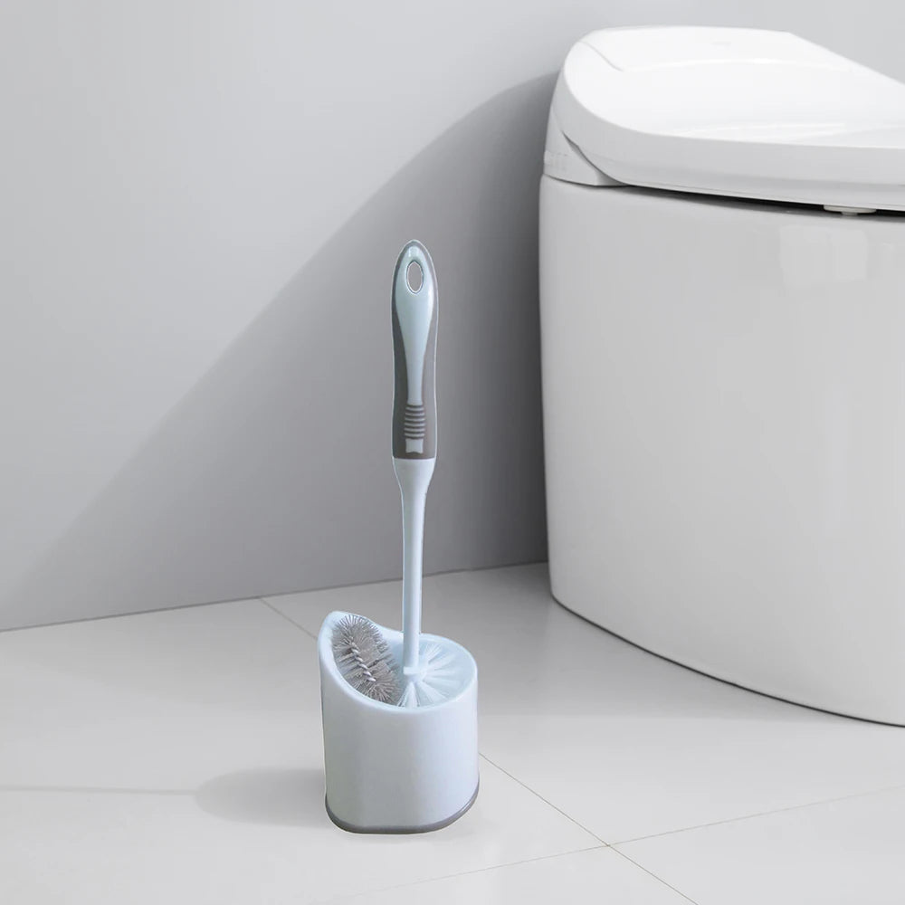 Toilet Brush Set with Under Rim Brush and Storage Caddy for Bathroom Cleaning, 2 Pack - vue 6 sur 6