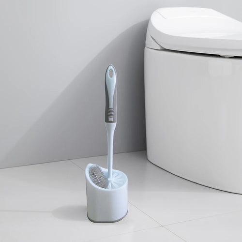 Toilet Brush Set with Under Rim Brush and Storage Caddy for Bathroom Cleaning, 2 Pack - vue 7 sur 6